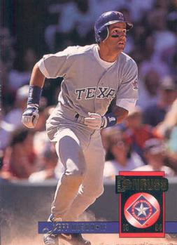 #432 Jeff Huson - Texas Rangers - 1994 Donruss Baseball