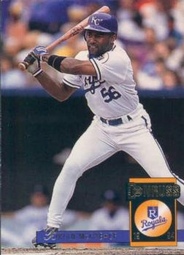 #43 Brian McRae - Kansas City Royals - 1994 Donruss Baseball