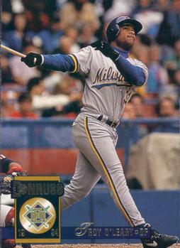 #459 Troy O'Leary - Milwaukee Brewers - 1994 Donruss Baseball