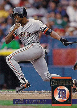 #475 Milt Cuyler - Detroit Tigers - 1994 Donruss Baseball