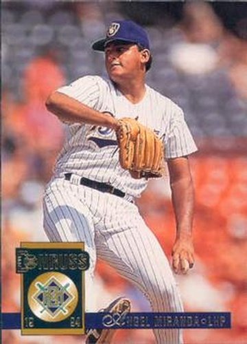 #488 Angel Miranda - Milwaukee Brewers - 1994 Donruss Baseball