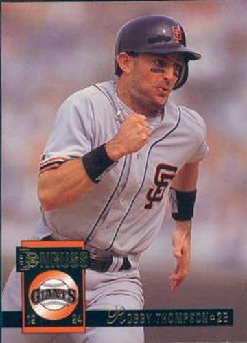#48 Robby Thompson - San Francisco Giants - 1994 Donruss Baseball