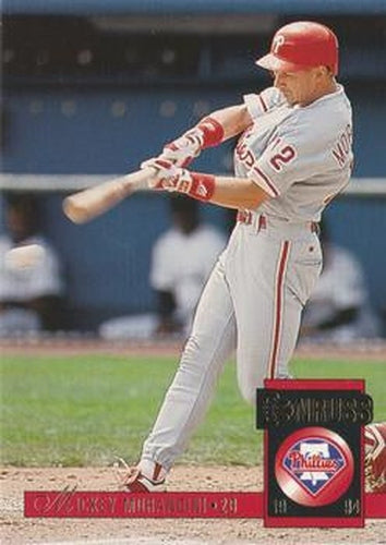 #498 Mickey Morandini - Philadelphia Phillies - 1994 Donruss Baseball