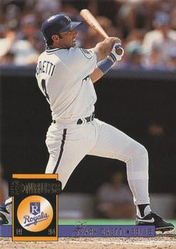 #502 Gary Gaetti - Kansas City Royals - 1994 Donruss Baseball