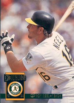 #520 Troy Neel - Oakland Athletics - 1994 Donruss Baseball