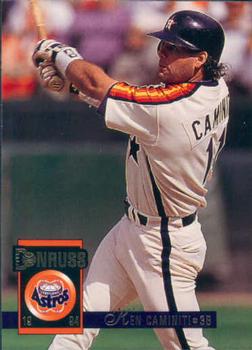 #53 Ken Caminiti - Houston Astros - 1994 Donruss Baseball