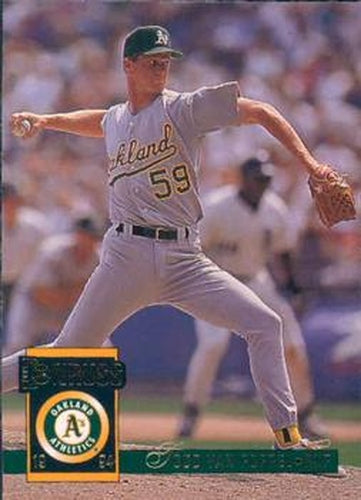 #557 Todd Van Poppel - Oakland Athletics - 1994 Donruss Baseball