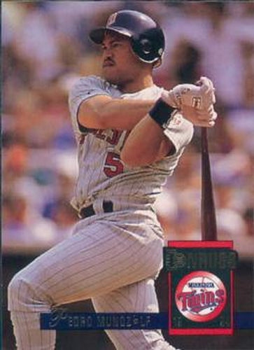 #55 Pedro Munoz - Minnesota Twins - 1994 Donruss Baseball