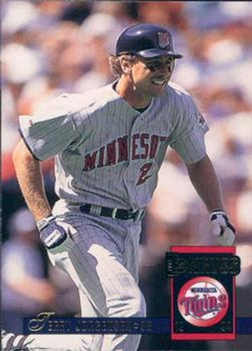 #563 Terry Jorgensen - Minnesota Twins - 1994 Donruss Baseball
