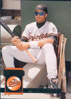 #605 Damon Buford - Baltimore Orioles - 1994 Donruss Baseball