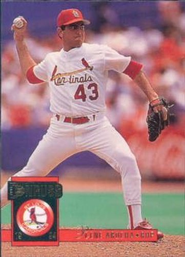 #60 Rene Arocha - St. Louis Cardinals - 1994 Donruss Baseball
