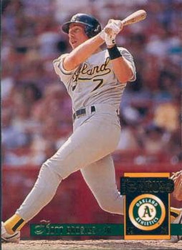 #630 Scott Brosius - Oakland Athletics - 1994 Donruss Baseball