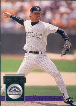 #631 Willie Blair - Colorado Rockies - 1994 Donruss Baseball