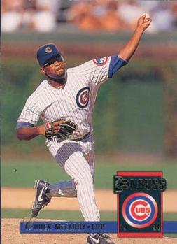 #639 Chuck McElroy - Chicago Cubs - 1994 Donruss Baseball