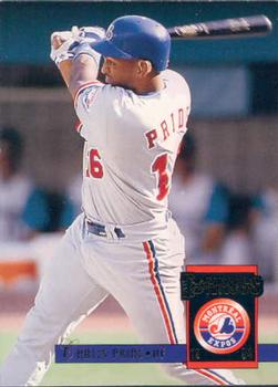 #646 Curtis Pride - Montreal Expos - 1994 Donruss Baseball