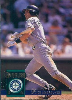 #66 Rich Amaral - Seattle Mariners - 1994 Donruss Baseball