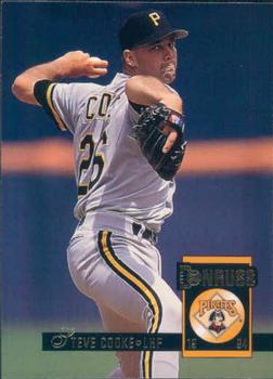 #72 Steve Cooke - Pittsburgh Pirates - 1994 Donruss Baseball