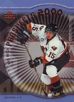 #324 Kris Beech - Calgary Hitmen - 1999-00 Upper Deck Hockey
