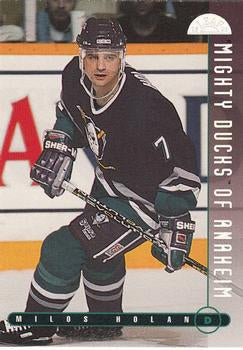 #324 Milos Holan - Anaheim Mighty Ducks - 1995-96 Leaf Hockey