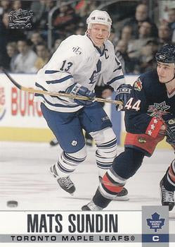 #324 Mats Sundin - Toronto Maple Leafs - 2003-04 Pacific Hockey