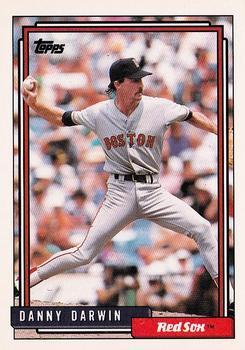 #324 Danny Darwin - Boston Red Sox - 1992 Topps Baseball