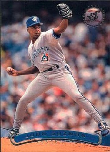 #324 Juan Guzman - Toronto Blue Jays - 1996 Stadium Club Baseball
