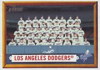 #324 Los Angeles Dodgers - Los Angeles Dodgers - 2006 Topps Heritage Baseball