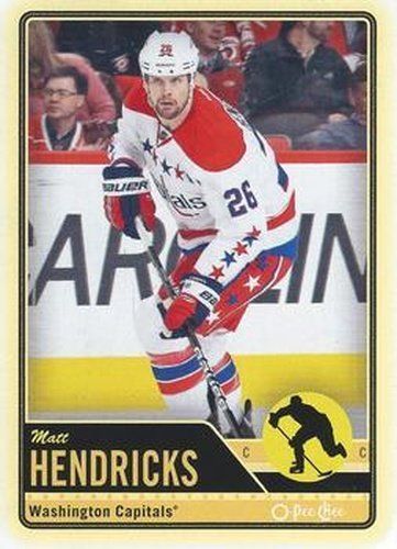 #324 Matt Hendricks - Washington Capitals - 2012-13 O-Pee-Chee Hockey