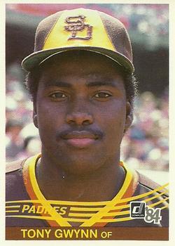 #324 Tony Gwynn - San Diego Padres - 1984 Donruss Baseball