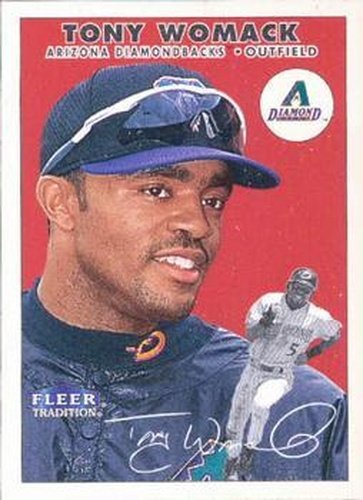 #324 Tony Womack - Arizona Diamondbacks - 2000 Fleer Tradition Baseball