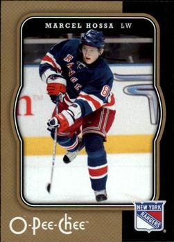 #324 Marcel Hossa - New York Rangers - 2007-08 O-Pee-Chee Hockey