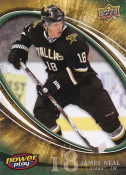 #324 James Neal - Dallas Stars - 2008-09 Upper Deck Power Play Box Set Hockey