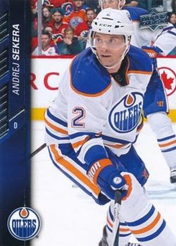 #325 Andrej Sekera - Edmonton Oilers - 2015-16 Upper Deck Hockey