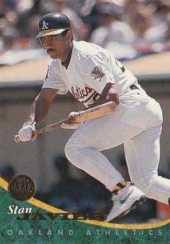 #325 Stan Javier - Oakland Athletics - 1994 Leaf Baseball