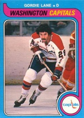 #325 Gord Lane - Washington Capitals - 1979-80 O-Pee-Chee Hockey