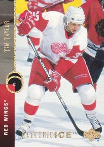 #325 Tim Taylor - Detroit Red Wings - 1994-95 Upper Deck Hockey - Electric Ice