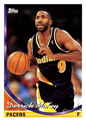 #325 Derrick McKey - Indiana Pacers - 1993-94 Topps Basketball