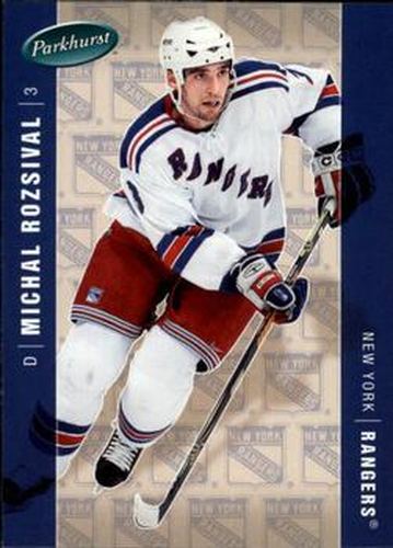 #325 Michal Rozsival - New York Rangers - 2005-06 Parkhurst Hockey