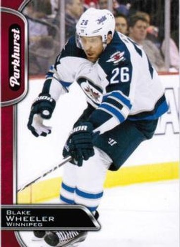 #325 Blake Wheeler - Winnipeg Jets - 2016-17 Parkhurst - Red Hockey
