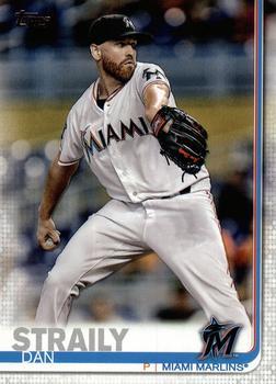 #325 Dan Straily - Miami Marlins - 2019 Topps Baseball