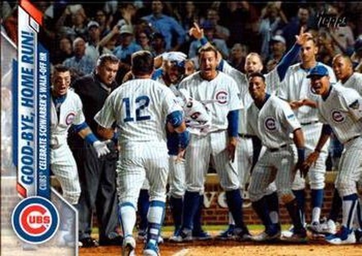 #325 Good-Bye Home Run! - Chicago Cubs - 2020 Topps Baseball