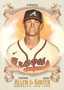 #325 Max Fried - Atlanta Braves - 2021 Topps Allen & Ginter Baseball