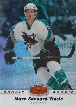 #325 Marc-Edouard Vlasic - San Jose Sharks - 2006-07 Flair Showcase Hockey