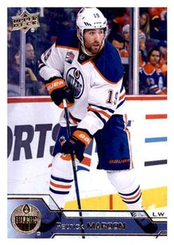 #325 Patrick Maroon - Edmonton Oilers - 2016-17 Upper Deck Hockey