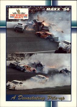 #325 A Devastating Pile-up - 1994 Maxx Racing