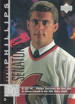 #325 Chris Phillips - Ottawa Senators - 1997-98 Upper Deck Hockey