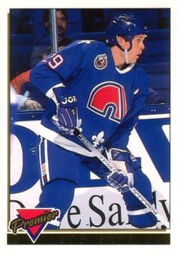 #326 Steven Finn - Quebec Nordiques - 1993-94 O-Pee-Chee Premier Hockey - Gold
