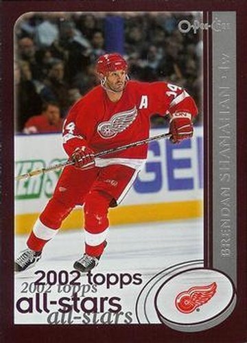 #326 Brendan Shanahan - Detroit Red Wings - 2002-03 O-Pee-Chee Hockey
