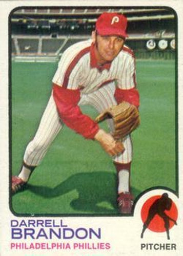 #326 Darrell Brandon - Philadelphia Phillies - 1973 Topps Baseball