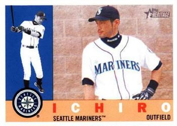#326 Ichiro Suzuki - Seattle Mariners - 2009 Topps Heritage Baseball